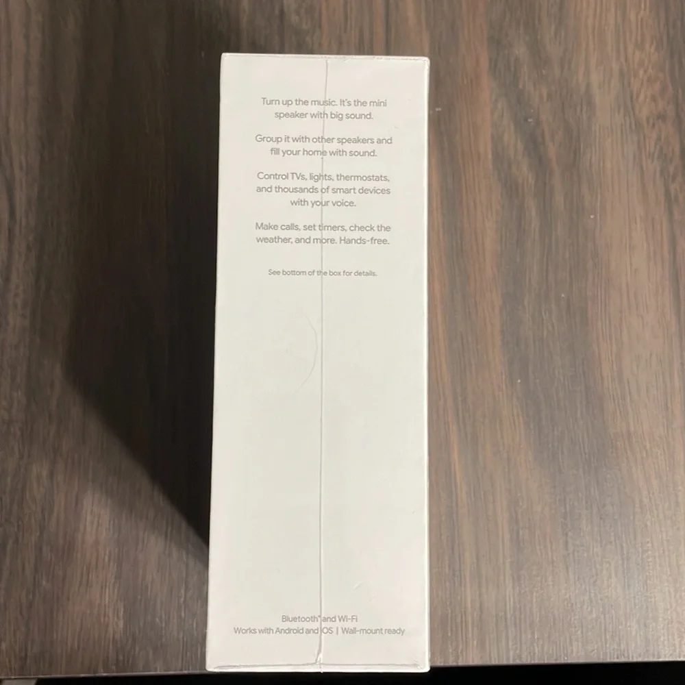 Google Nest Mini chalk speaker 2nd generation
